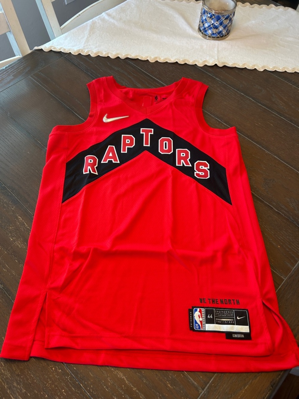 Nike Red & Black Raptors Basketball Jersey